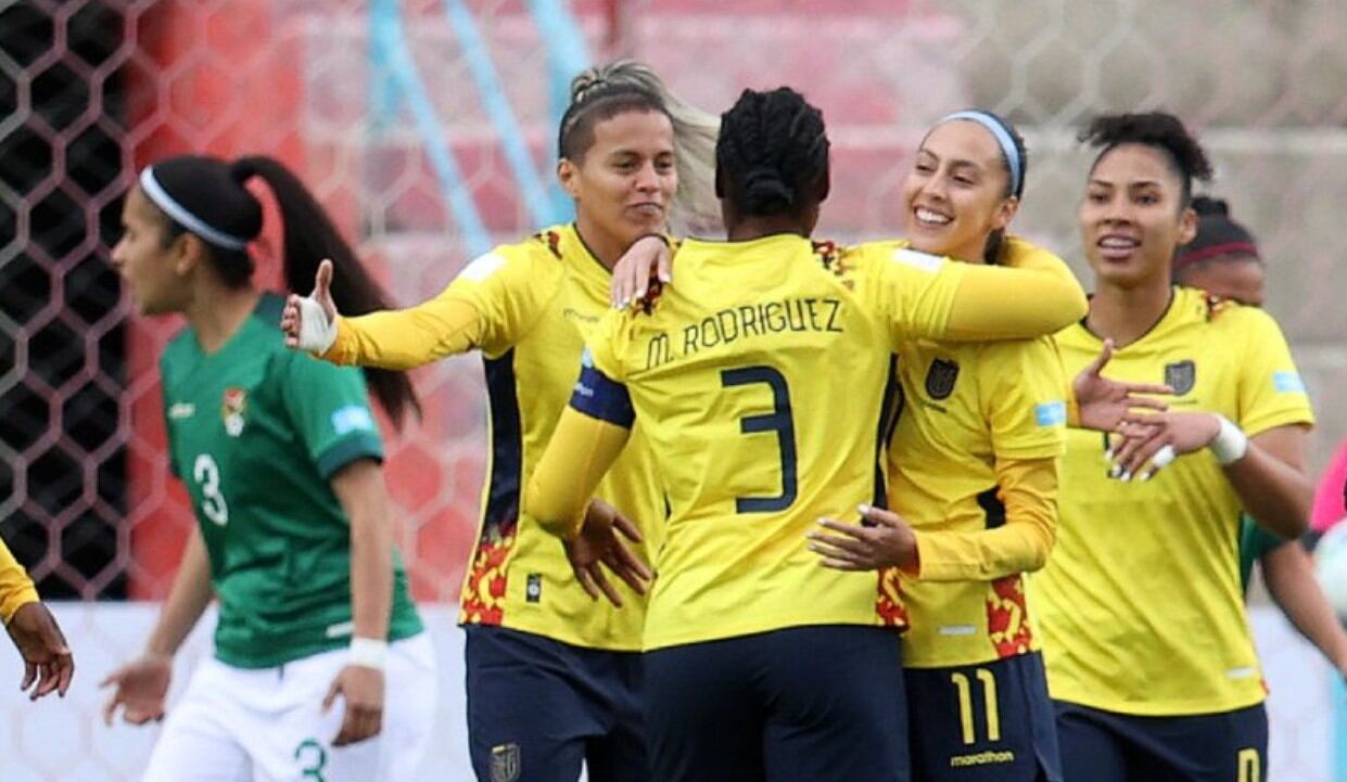 Ecuador, próximo rival de Colombia, goleó a Bolivia por 4-0 en el estadio Municipal de El Alto - crédito Conmebol