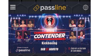Evento de Kickboxing realizado por la federación.