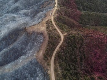 El paisaje calcinado en California deja en evidencia la magnitud de la destrucción causada por los incendios Palisades y Eaton. (REUTERS/David Swanson/File Photo)