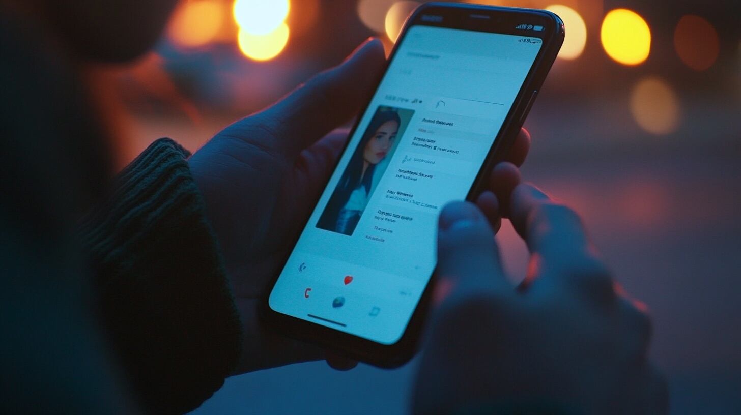 La app reserva la opción para cuentas Premium, mientras críticas alertan sobre la normalización de criterios excluyentes en la búsqueda de pareja - VisualesIA (Imagen Ilustrativa Infobae)