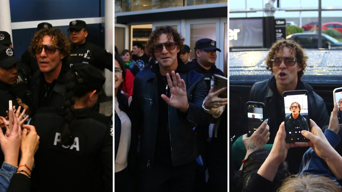 Imagen de la noticia: Así fue la llegada de David Bisbal a la Argentina: banderas, globos y un reencuentro único con sus fans