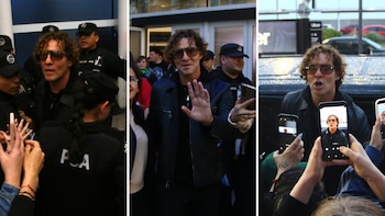 Así fue la llegada de David Bisbal a la Argentina: banderas, globos y un reencuentro único con sus fans