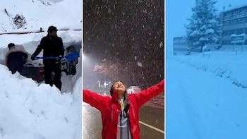 Ola polar: frío, lluvia y un fuerte temporal de nieve que azota varias regiones cordilleranas del país