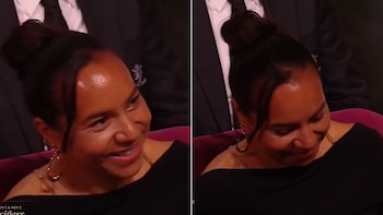 Así fue la reacción de Charlyn Corral al ganar el premio de mejor delantera del año en el Balón de Oro