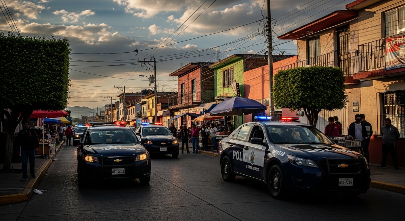 Policías de la Ciudad de México respondiendo a una llamada de emergencia en Tláhuac.(Imagen Ilustrativa Infobae)