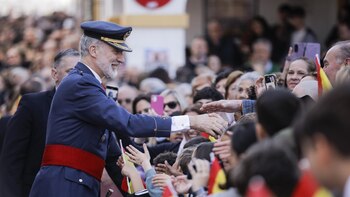 Felipe VI preside los actos