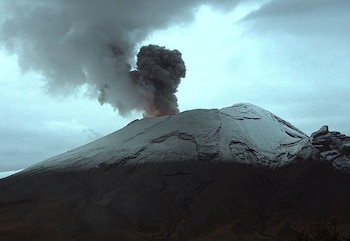 El Popocatépetl es uno de