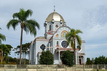 Vista de la iglesia "Nossa