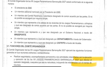Ocho personas conforman el comité