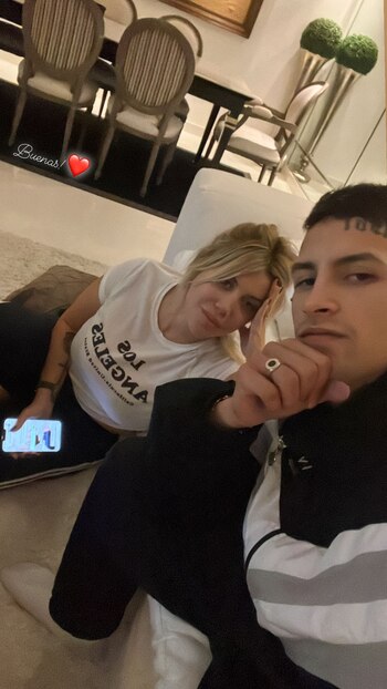 L-Gante y Wanda Nara