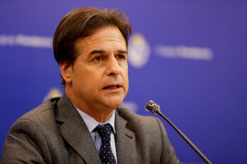 El presidente de Uruguay, Luis