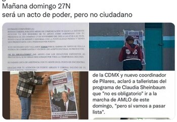 Estás fueron las pruebas que