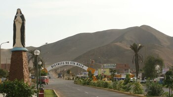 En la costa limeña, Santa