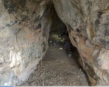 En la cueva prehistórica La
