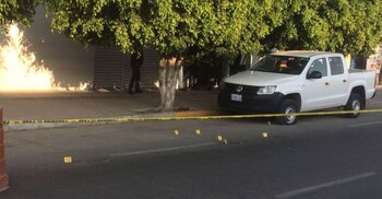 Un hombre que supuestamente estaba