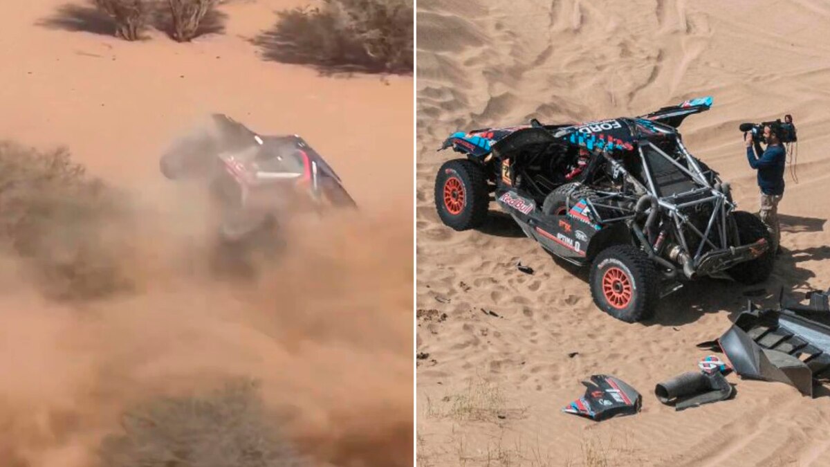 El video del terrible accidente que sufrió el multicampeón Sebastién Loeb que complica su futuro en el Dakar