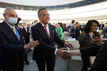 El Dr. Tedros Adhanom Ghebreyesus,