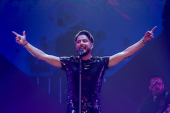 Manuel Carrasco en un concierto