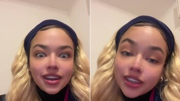 A través de un video, una estudiante brasilera manifiesta su tristeza por no ser incluida en la tradición de tomar mate con sus amigos (TikTok)