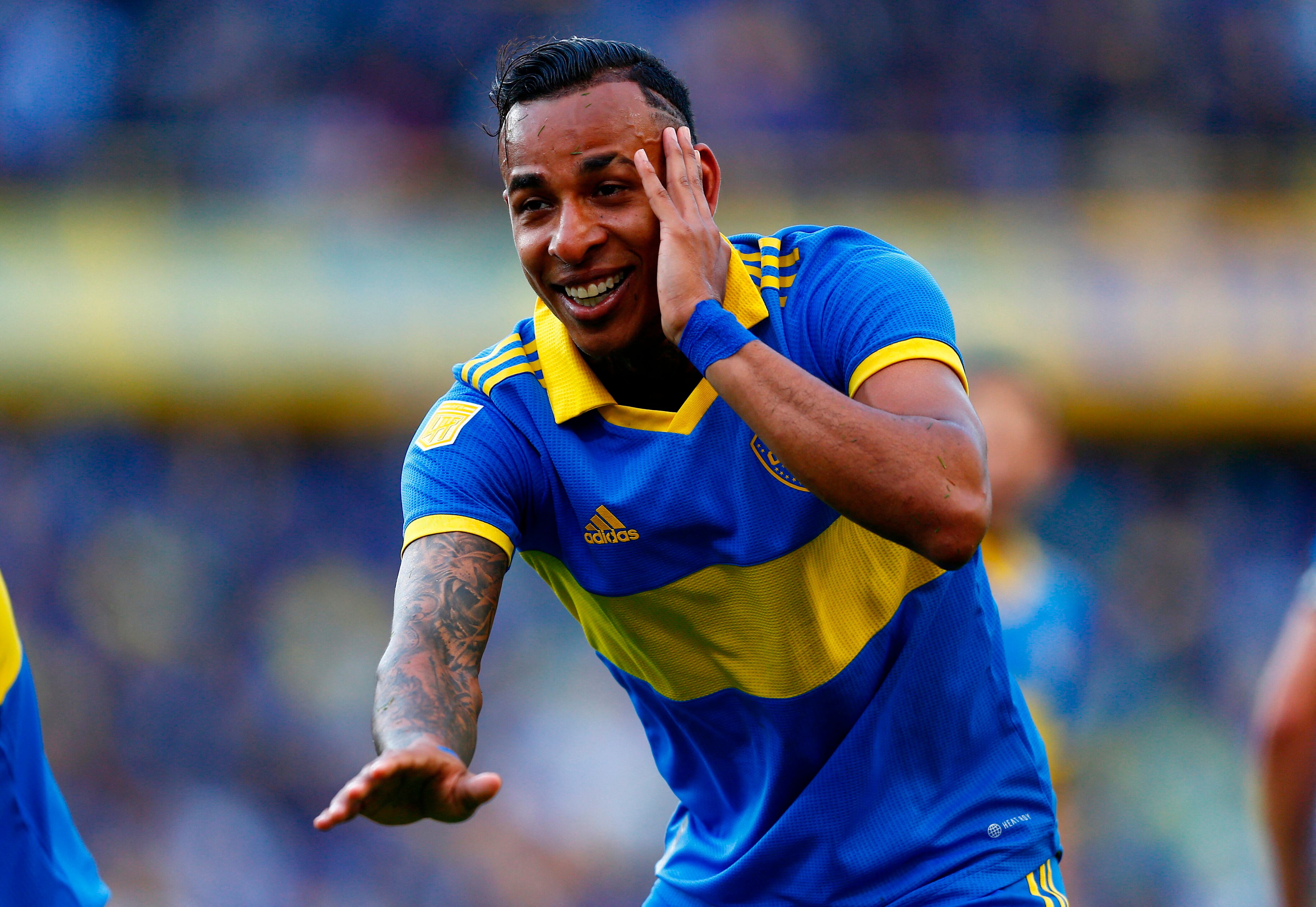 Boca Juniors y Sebastián Villa tienen un lío jurídico por su salida del cuadro Xeneize - crédito Matias Baglietto / REUTERS