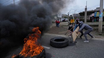 Los bloqueos en Pichincha -cuya