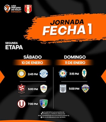 Programación completa de la fecha