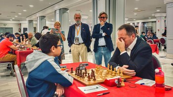 La partida con Paco Vallejo