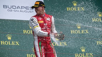 Mick ganó su primera competencia en Budapest durante los primeros días de agosto (Foto: AFP)