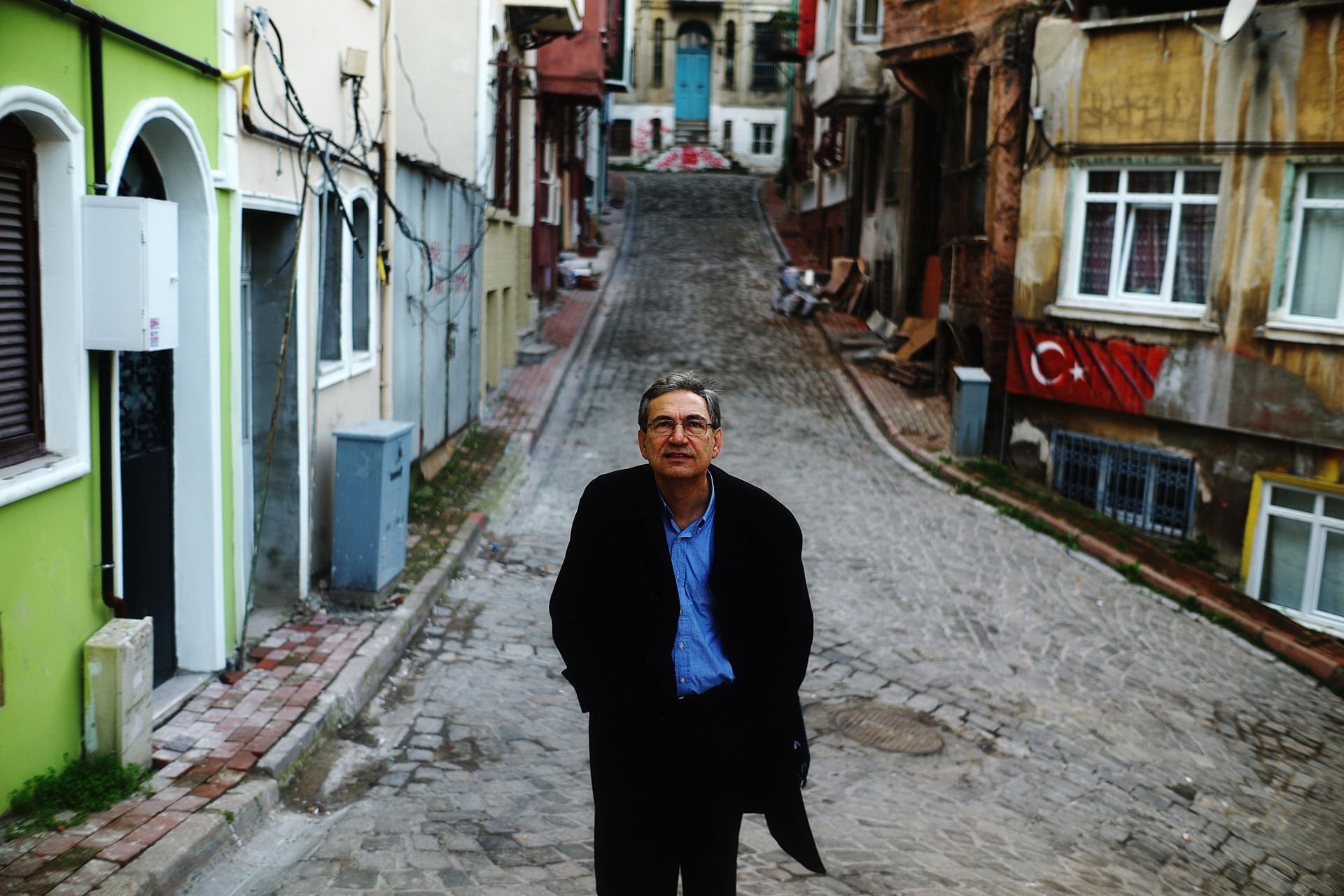 Ohran Pamuk en Estaambul (Ayman Oghanna/The New York Times/Fotoarena)