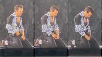 El percance de vestuario de Harry Styles ante 90 mil personas en su último show en Wembley