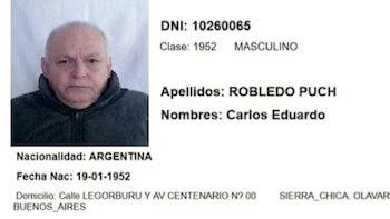 La foto de prontuario de