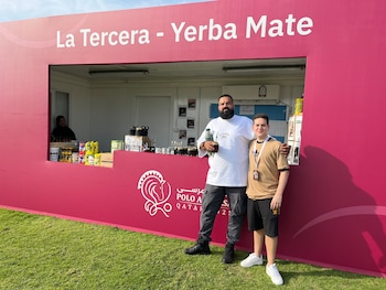 Ishaq y Rodrigo durante la