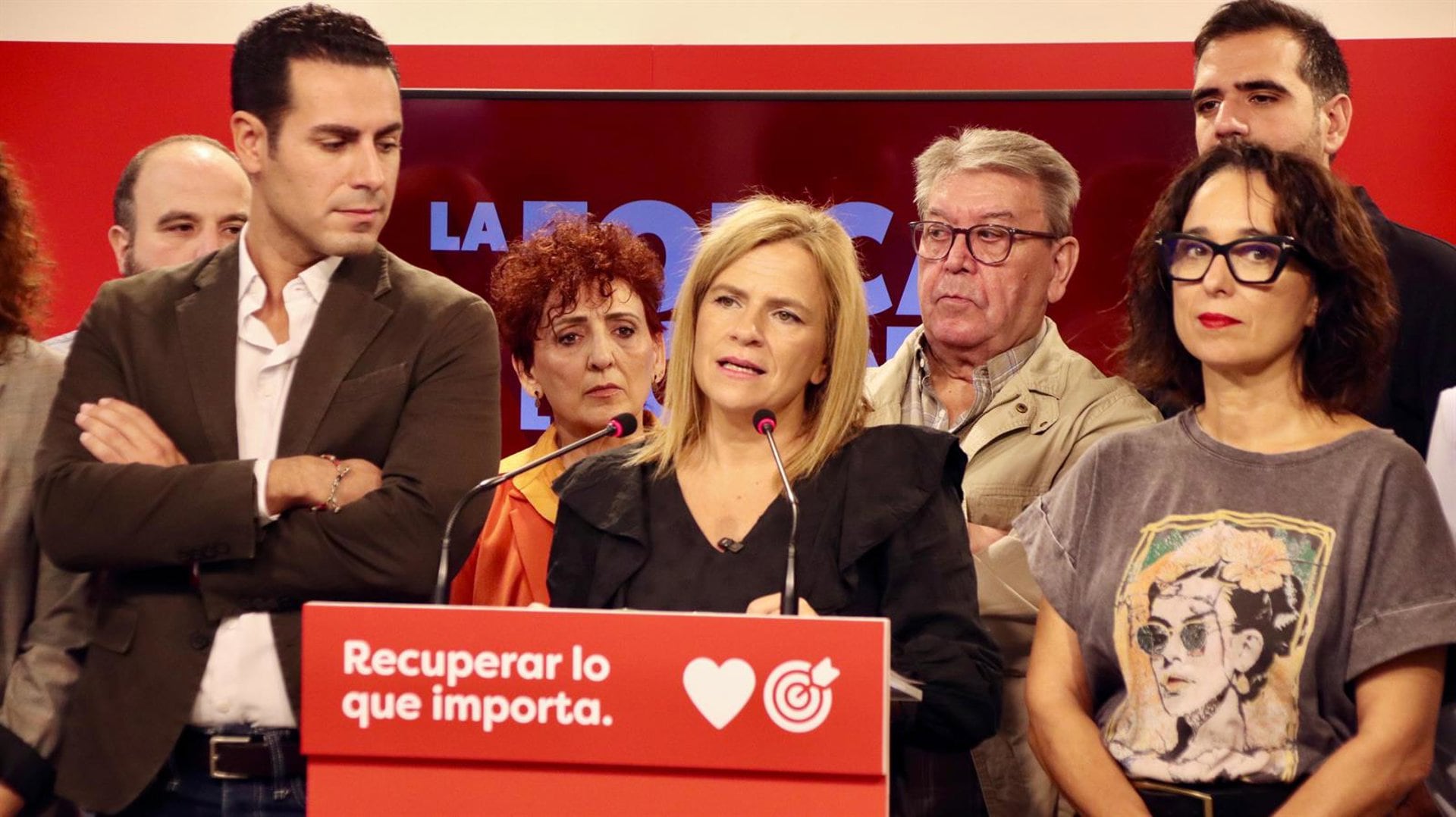 Bernabé promete centrar su campaña en Valencia y subraya que su "objetivo final" es ser alcaldesa en 2027