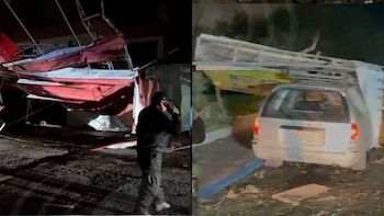 Tacna en emergencia climática: reportan un herido en medio de fuertes ráfagas, caída de árboles y apagones