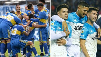 Boca y Racing definen la Liga Profesion