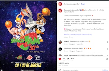 (Instagram / @diablosrojosbasquetbol)