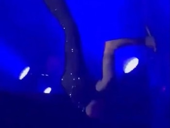 Mario Vaquerizo sufre una aparatosa