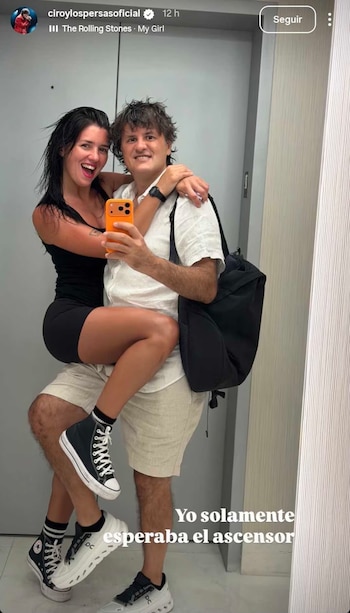 Las románticas fotos de Ciro Martínez y Luli Bass en Instagram