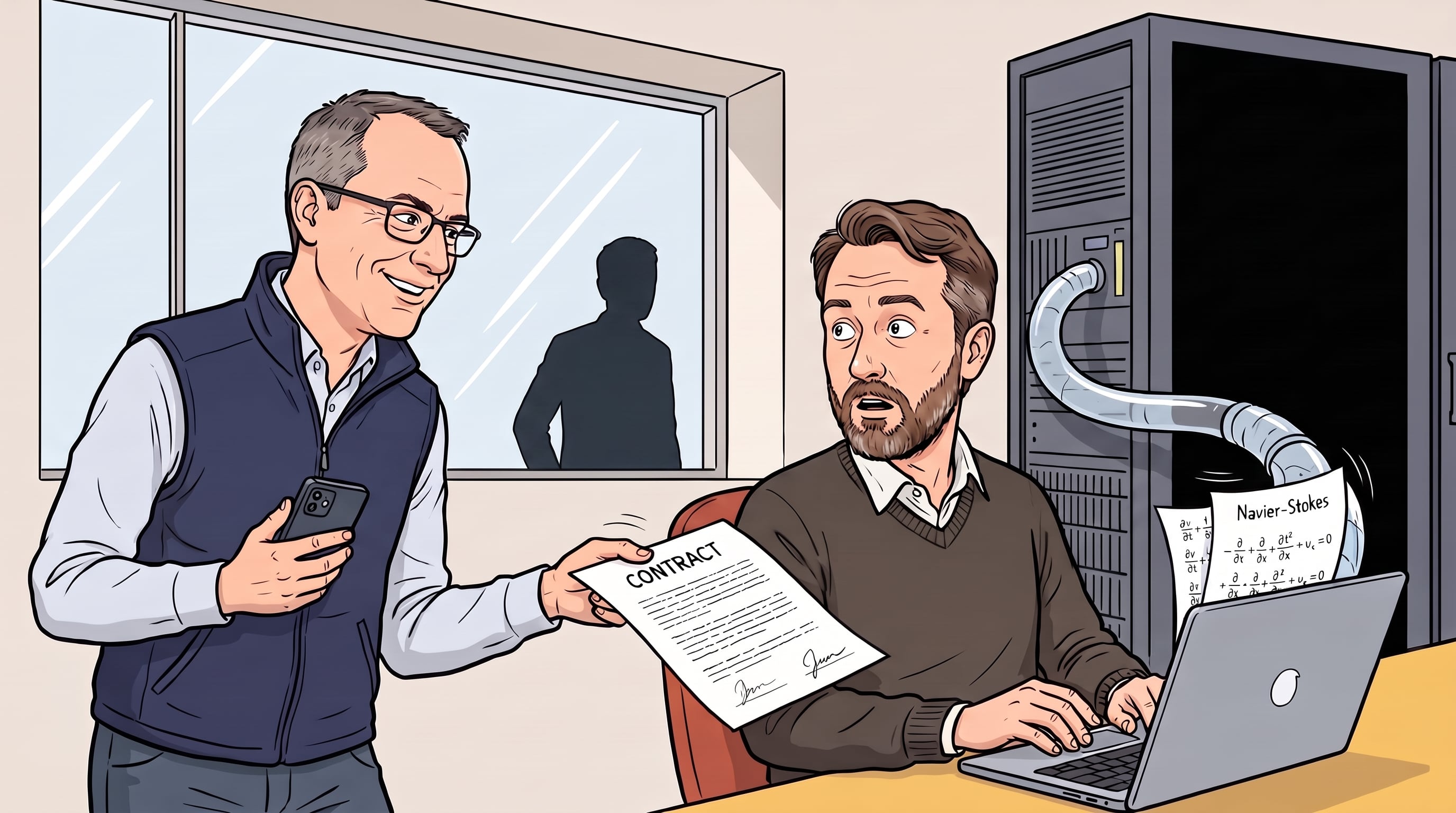 OpenAI anunció que un modelo interno resolvió el problema de Navier-Stokes, uno de los Problemas del Milenio del Instituto Clay. (Imagen Ilustrativa Infobae)