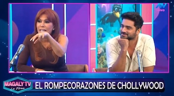 Pablo Heredia quebra o silêncio sobre o apoio de Shirley Arica: “Isso me deixou desconfortável”. Captação: Magaly TV La Firme.