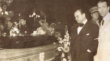 Carlos Gardel es velado en
