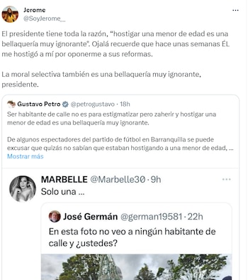 Jerome Sanabria le dijo al