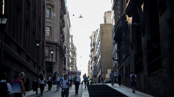 Lavalle se hace peatonal desde