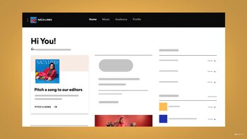 Los artistas o su equipo