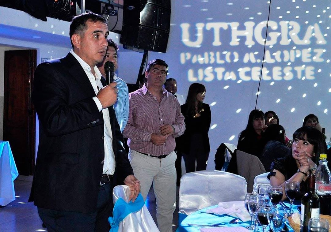 Pablo López, titular del Sindicato de Gastronómicos de Salta