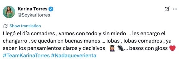 Karina Torres - (X)
