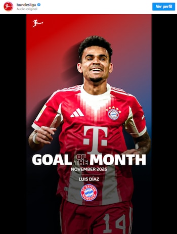 El colombiano fue reconocido por