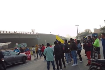 Manifestaciones en Mosquera provocan caos