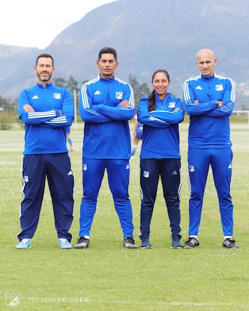 Cuerpo técnico de Millonarios Femenino.