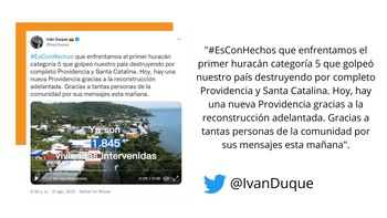 Iván Duque publicó un video